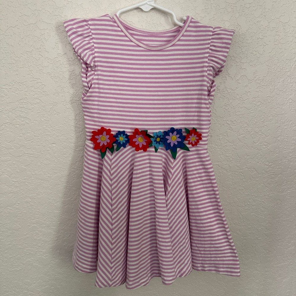 Boden Lilac Flower Dress